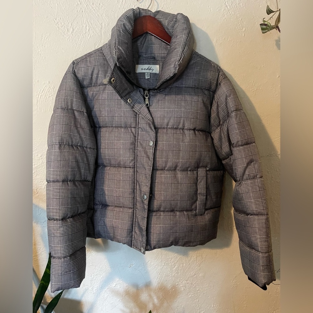 SEBBYpuffer Jacket black and gray - Picture 1 of 5
